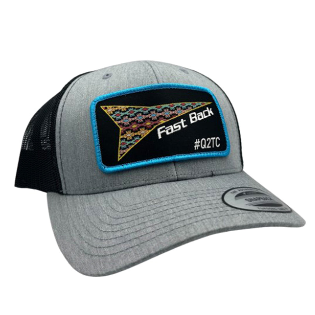 Red Dirt Fast Back Aztec Grey & Black Cap
