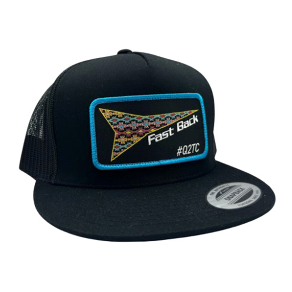 Red Dirt Fast Back Black Aztec Cap