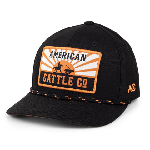 Rural Cloth Sunrise Black Cap