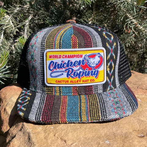 Chicken Roping Blanket Cap