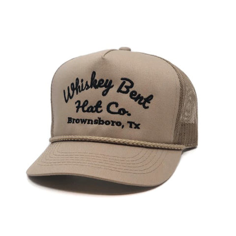 Whiskey Bent Hat Co Tan Cap