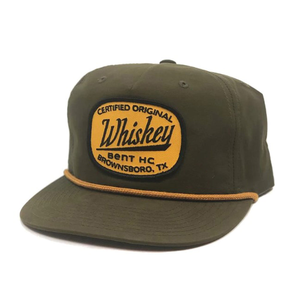 Whiskey Bent Olive Green Original Cap