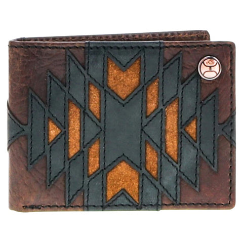 Hooey Men's Multi Patchwork Bifold