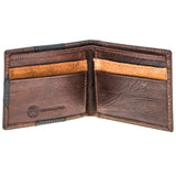 Hooey Men's Multi Patchwork Bifold