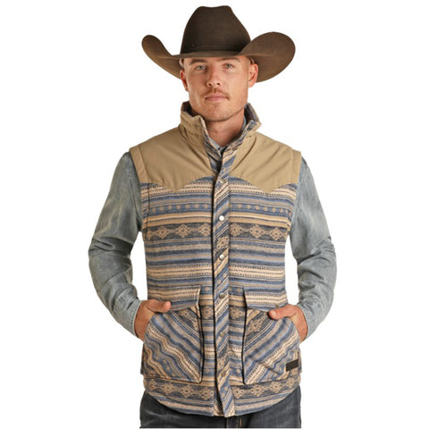 Rock & Roll Men's '46 Aztec Vest