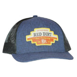 Red Dirt Navy Road Block Cap