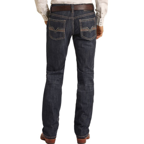 Rock & Roll Men's Reflex Pistol Jean