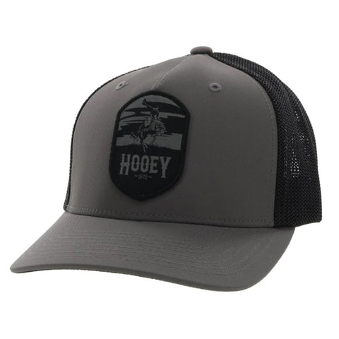 Hooey Grey/Black Cheyenne Flex Fit Cap