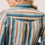 Roper Women's Multi Stripe Shirt