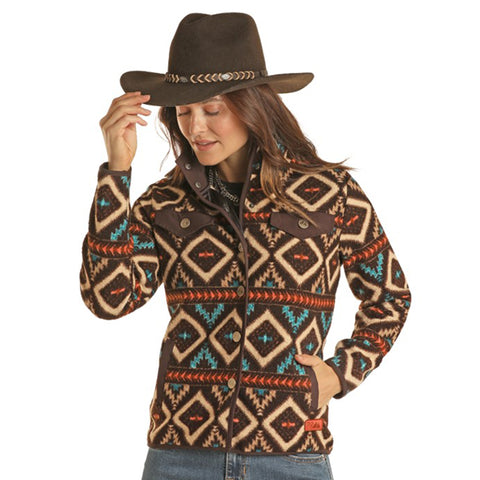 Powder River Women's Aztec Berber Jacket
