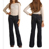 Rock & Roll Girl's Dark Wesh Trouser