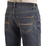 Rock & Roll Men's Dark Vintage Double Barrel Jean