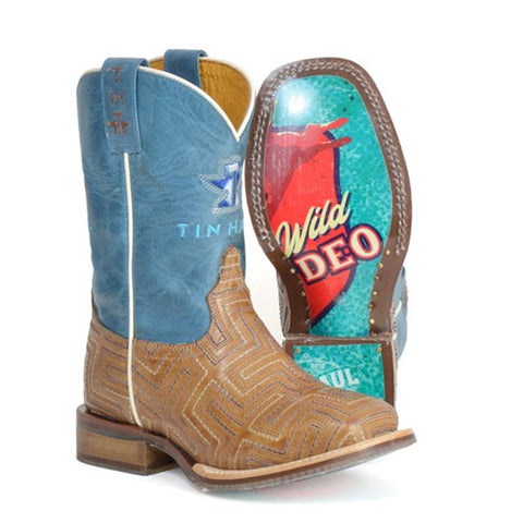 Tin Haul Kid's Bull Rider Rodeo Boot