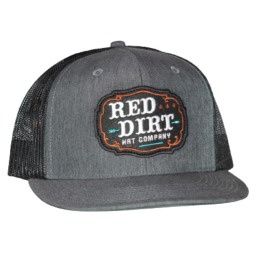 Red Dirt Trail Head Heather Charcoal & Black Cap