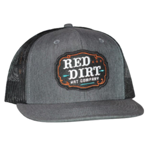 Red Dirt Trail Head Heather Charcoal & Black Cap