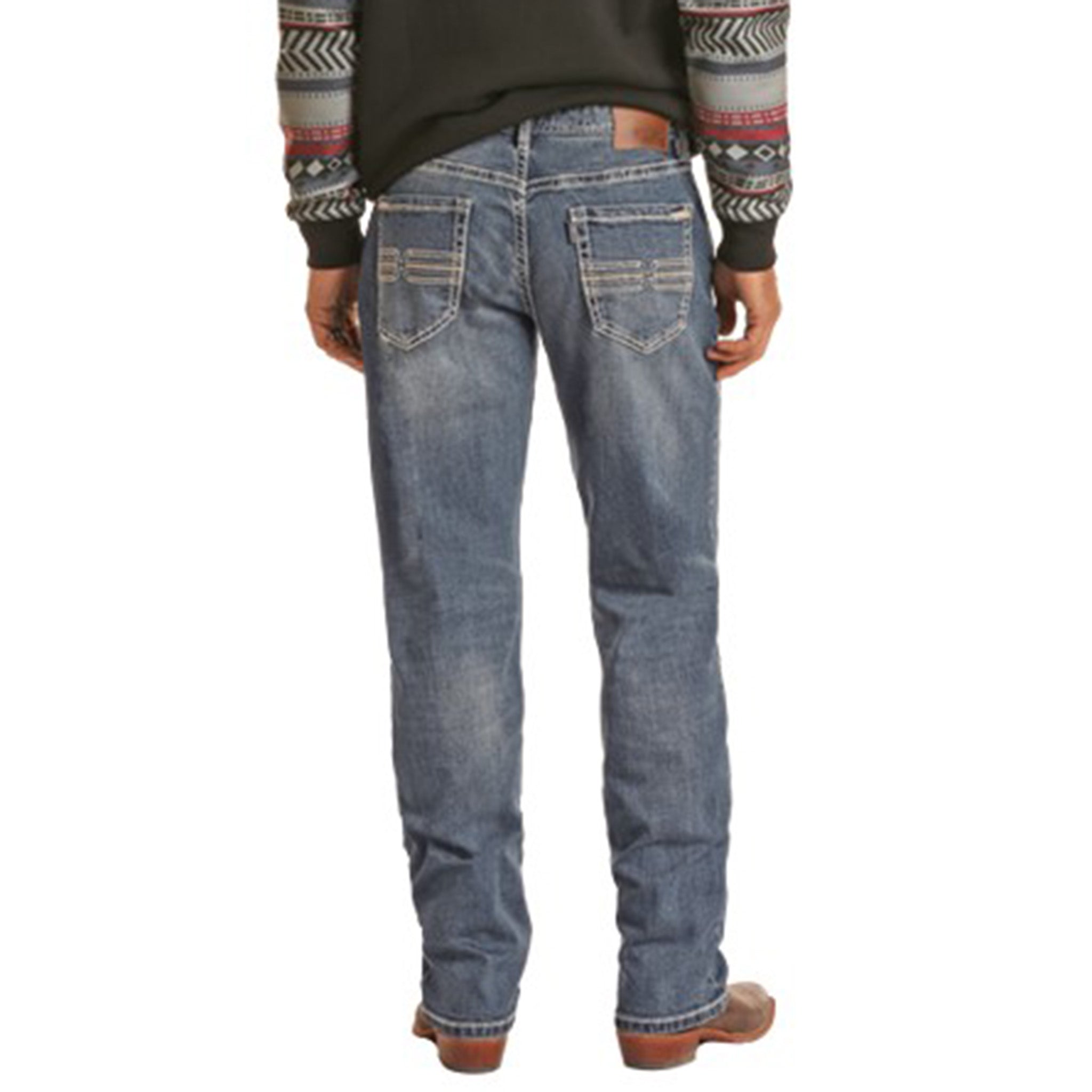 Hooey Men s Relaxed Tapered Bootcut Jeans