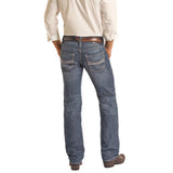 Rock & Roll Men's 2 Tone Pistol Dark Vintage Jeans