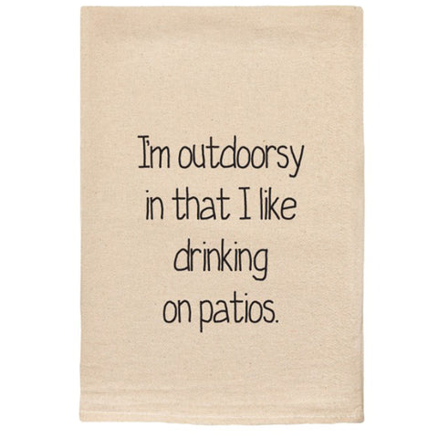 Outdoorsy Tea Towel