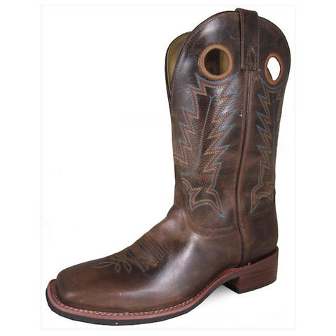 Smoky Mountain Men's Brown Waxed Boots
