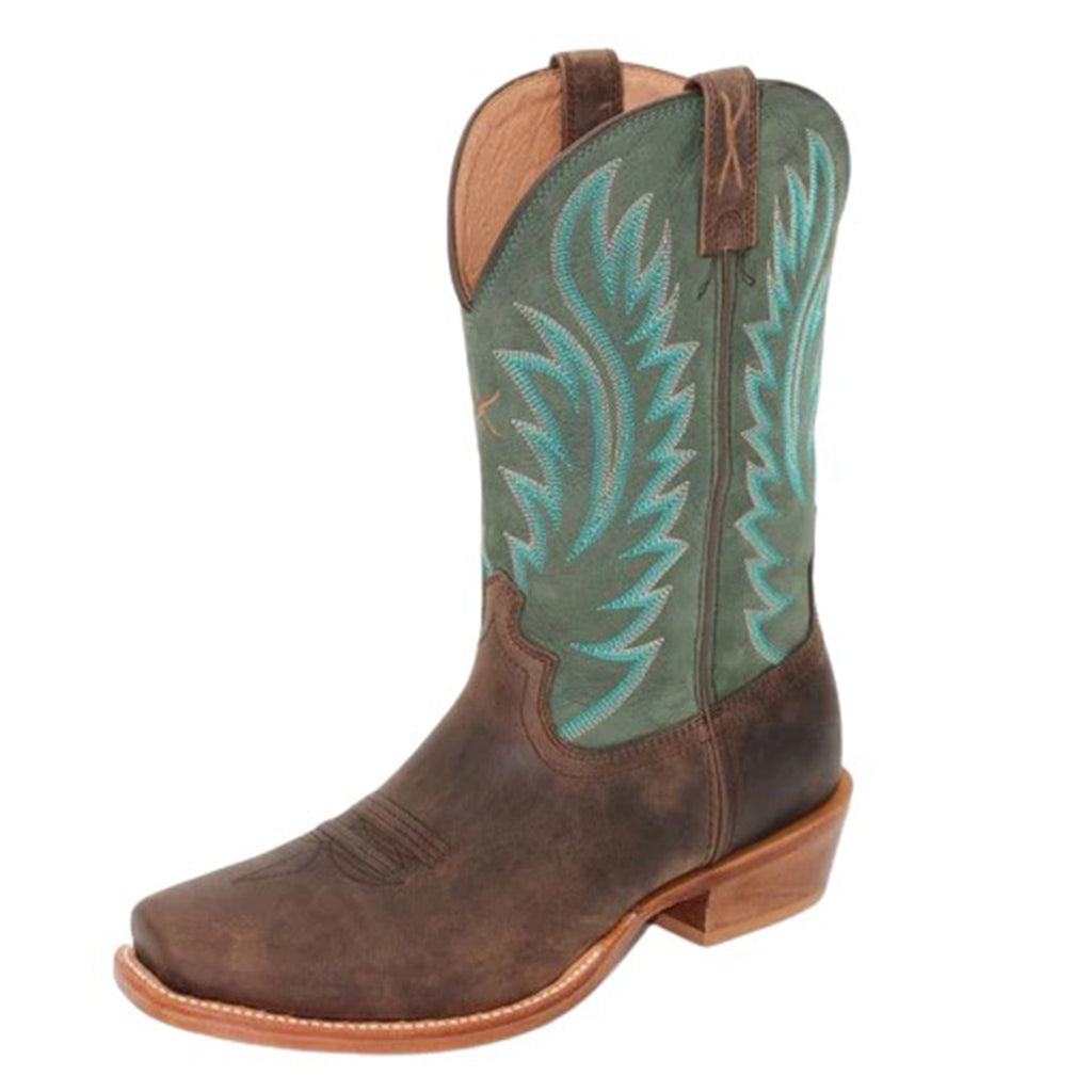 Twisted X Men's 12" Tech X Cocoa/Mint Top Boot