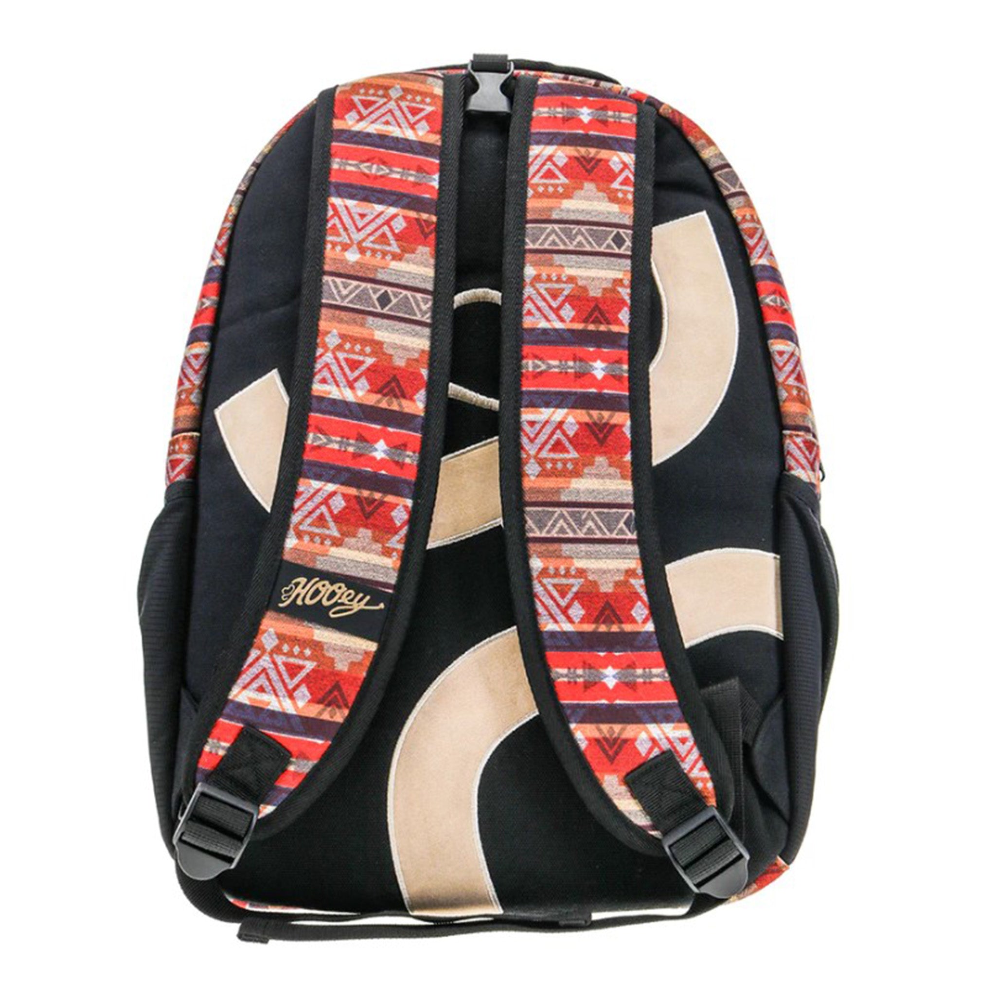 Chic Patterned Backpack with Tan and Red Accents WG2204-9110 Wrangler Aztec Printed Callie Backpack - Mustard  main image 4
