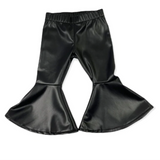 Shea Baby Black Leather Bells