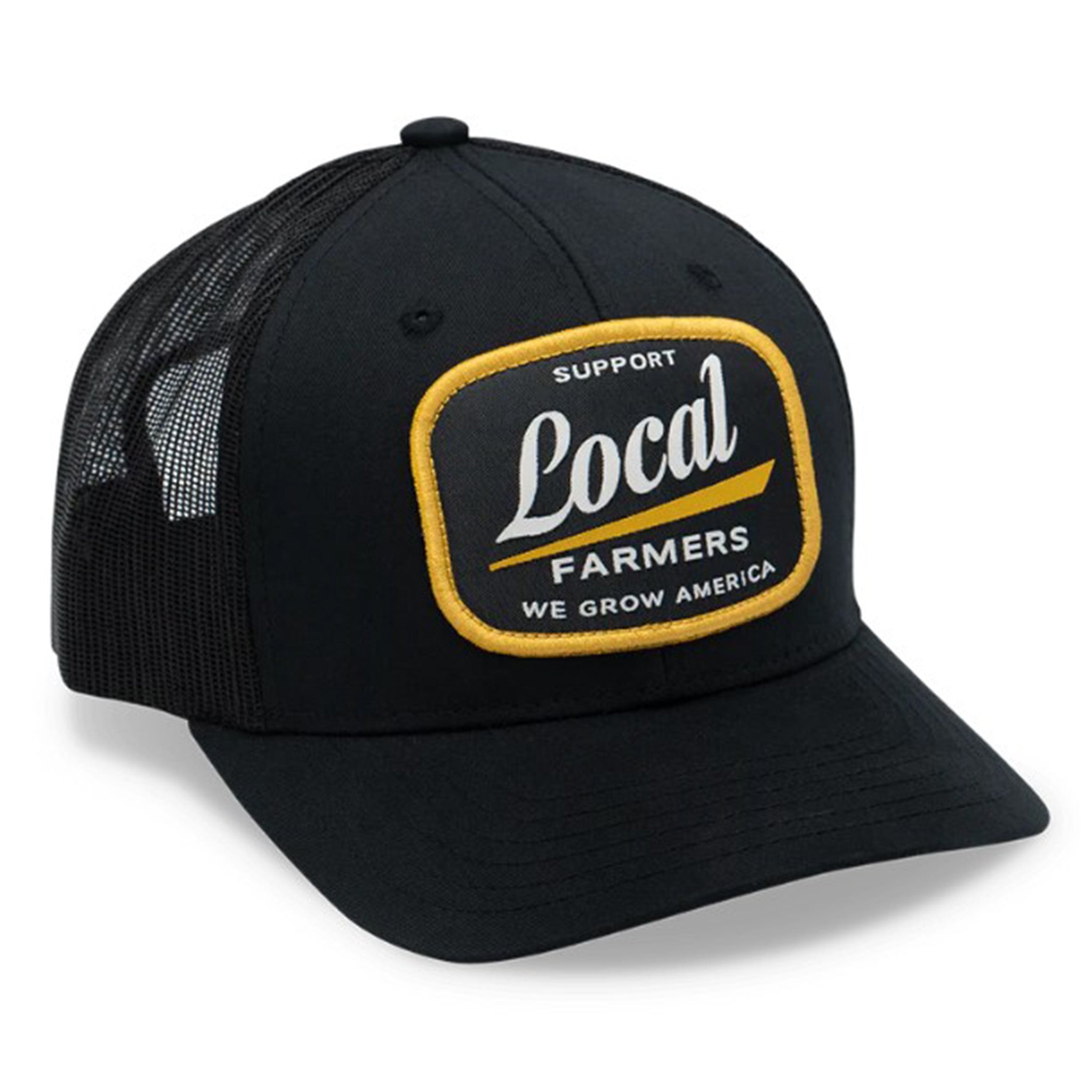 Local Cap Black Local Farmer Cap