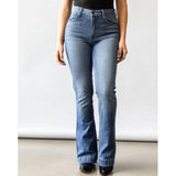 Kimes Ranch Women's Jennifer Mid Wash High Rise Jeans