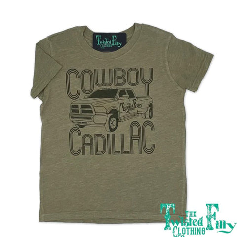 The Twisted Filly Kid's Cowboy Cadillac Tee