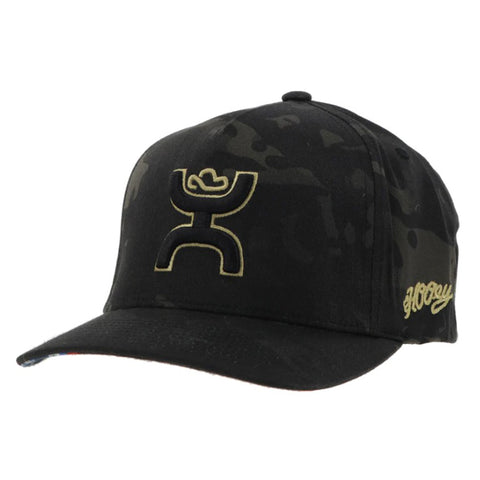 Hooey Chris Kyle Black Camo Hands Up Logo Cap