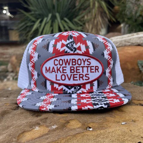 Cactus Alley Red/White Aztec Better Love Cap