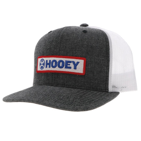 Hooey Charcoal/White With Hooey Patch Cap