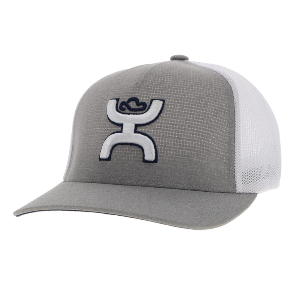 Hooey Coach Grey/White Cap