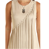 Rock & Roll Women's Asymmetrical Fringe Dress