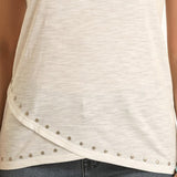 Panhandle Women's White Tulip Hem Tank