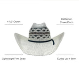 American Hat Co. Cisco Cream Straw Hat