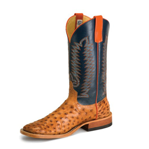 Anderson Bean Full Quill Ostrich Boots