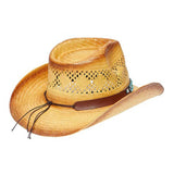 California Hat Co. Toyo Straw Beaded Hat