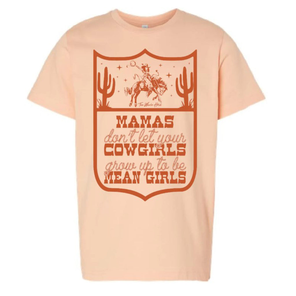 The Whole Herd Kid's Peach Mean Girls Tee