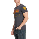 Red Dirt Men's Heather Navy Vaquero Tee