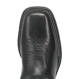 Dan Post Men's Black Kane Square Toe Boots