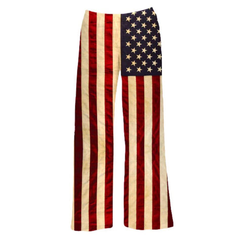 Brief Insanity Unisex American Flag PJ Pants