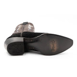 Ferrini Women's Black Roughout Stampede Western Boot