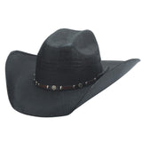 Montecarlo Black Go-Round Straw Hat