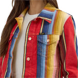 Lainey Wilson Collection from Wrangler - Serape Denim Jacket