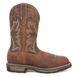 Dan Post Men's Brown Steel Toe H20 Proof Wasatch Boots