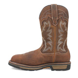 Dan Post Men's Brown Steel Toe H20 Proof Wasatch Boots
