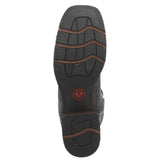 Dan Post Men's Axel Black Leather Western Boots sole view