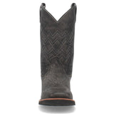 Dan Post Men's Axel Black Leather Western Boots front view