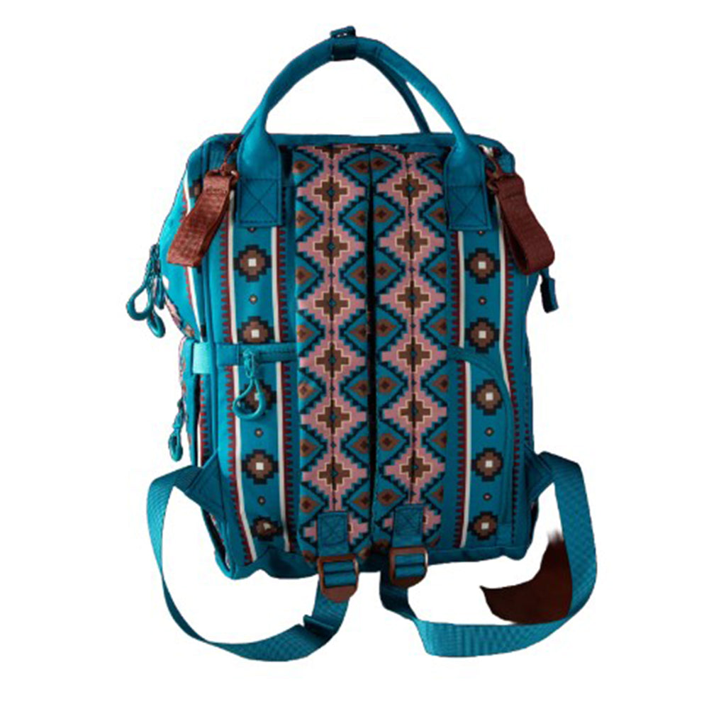 Turquoise Callie Back Pack/Diaper Bag